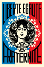 Charger l&#39;image dans la galerie, LIBERTÉ EGALITÉ FRATERNITÉ - Shepard Fairey, 2024
