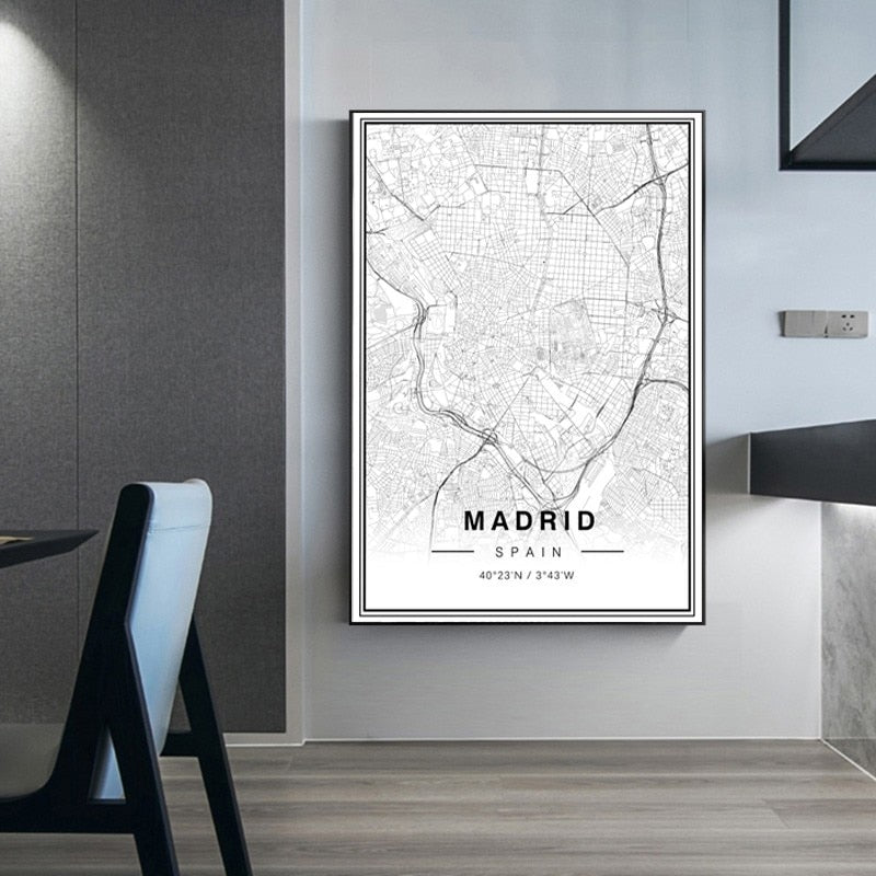Madrid - carte urbaine